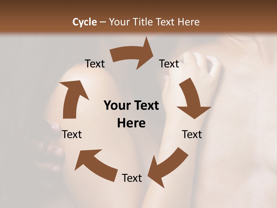 Kiss Girl Sensual PowerPoint Template