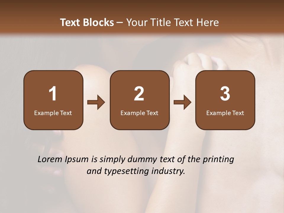 Kiss Girl Sensual PowerPoint Template