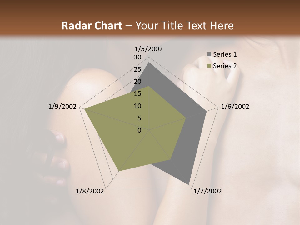 Kiss Girl Sensual PowerPoint Template