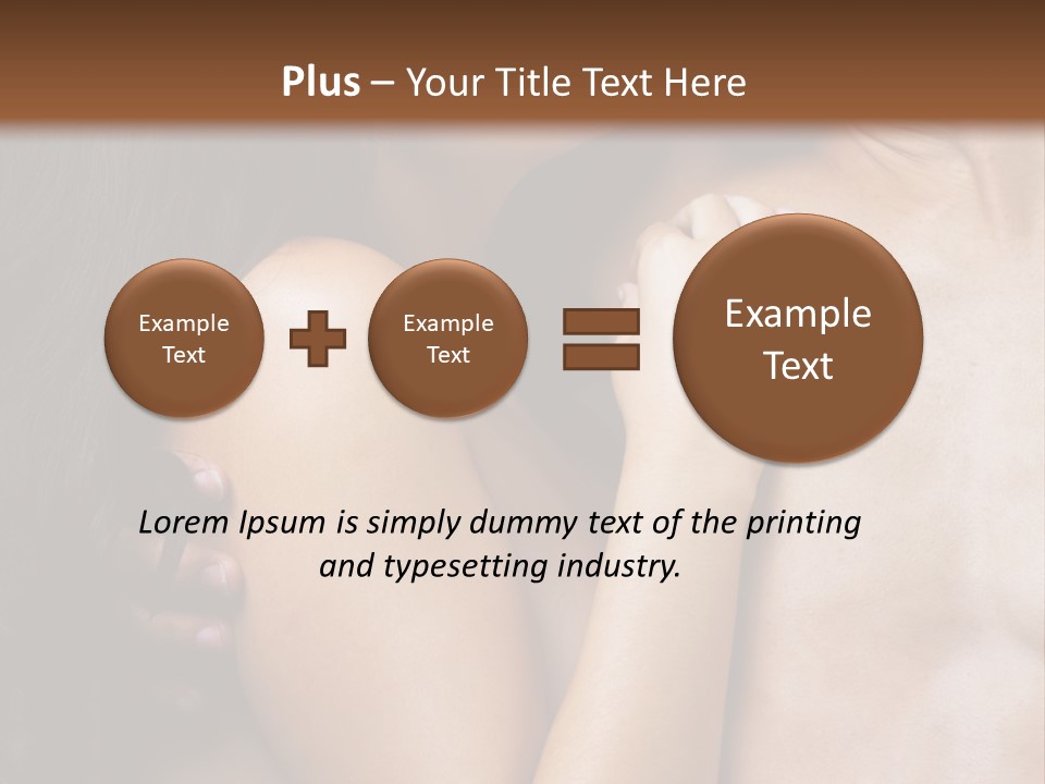 Kiss Girl Sensual PowerPoint Template