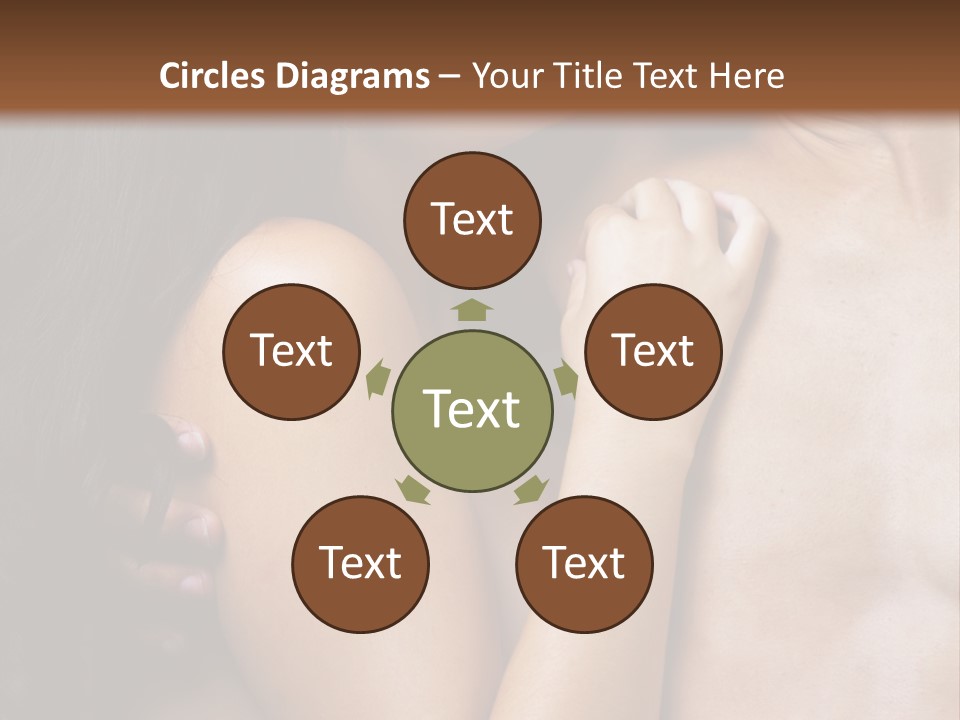 Kiss Girl Sensual PowerPoint Template