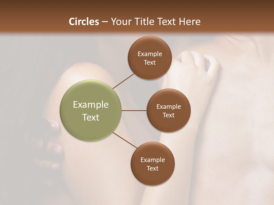 Kiss Girl Sensual PowerPoint Template