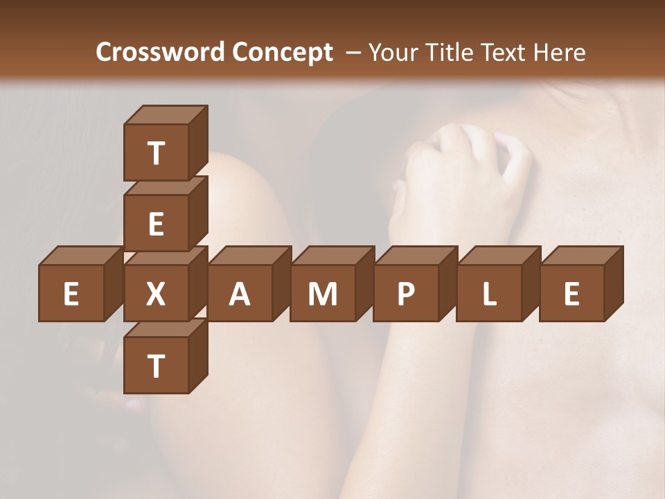 Kiss Girl Sensual PowerPoint Template