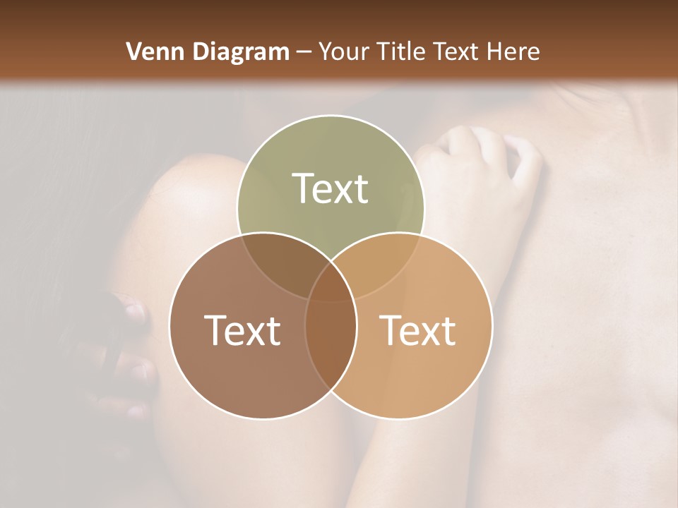 Kiss Girl Sensual PowerPoint Template