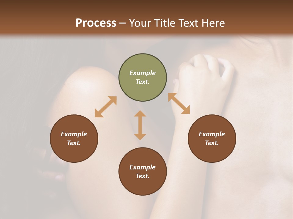 Kiss Girl Sensual PowerPoint Template