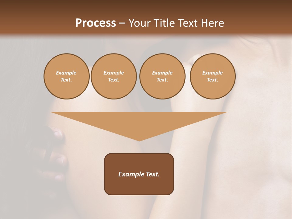 Kiss Girl Sensual PowerPoint Template