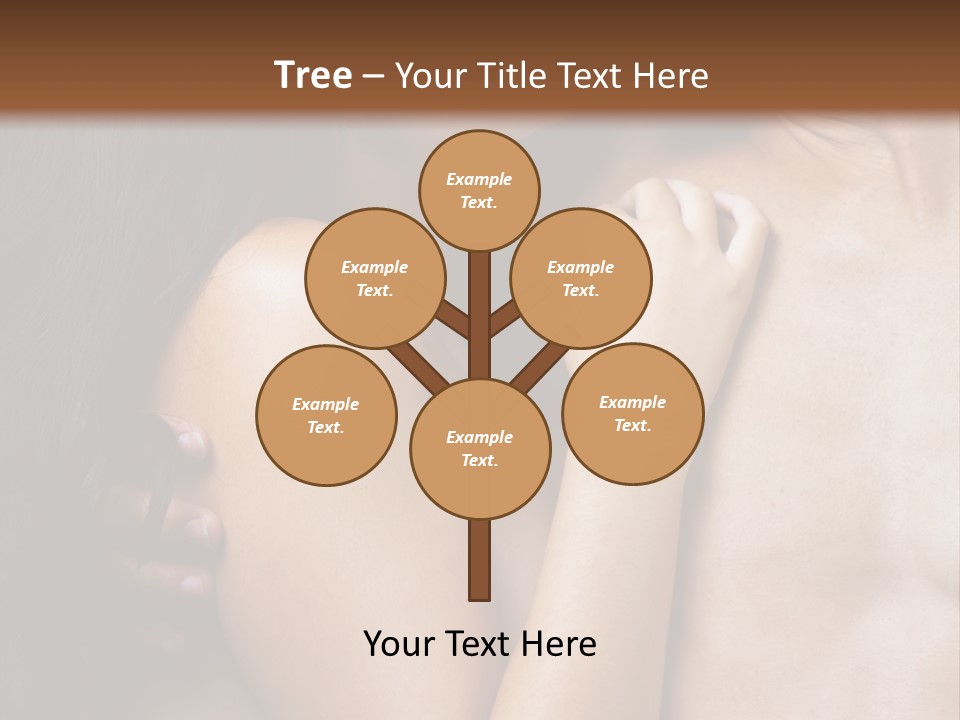 Kiss Girl Sensual PowerPoint Template