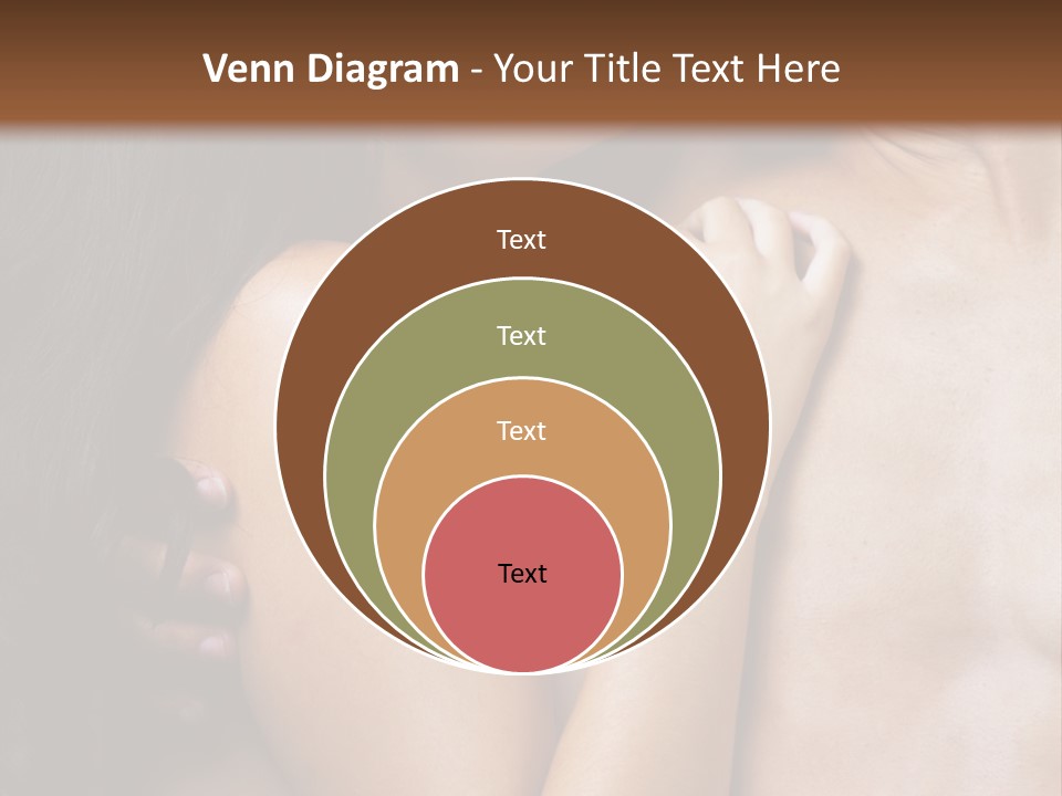 Kiss Girl Sensual PowerPoint Template