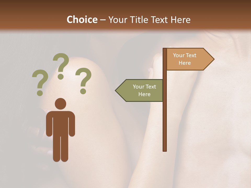 Kiss Girl Sensual PowerPoint Template