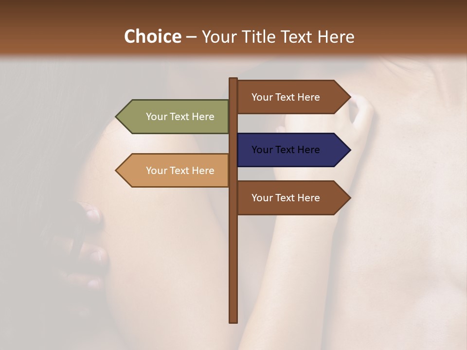 Kiss Girl Sensual PowerPoint Template