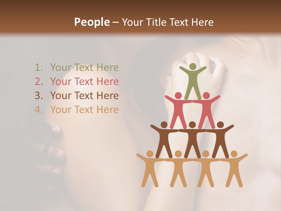 Kiss Girl Sensual PowerPoint Template