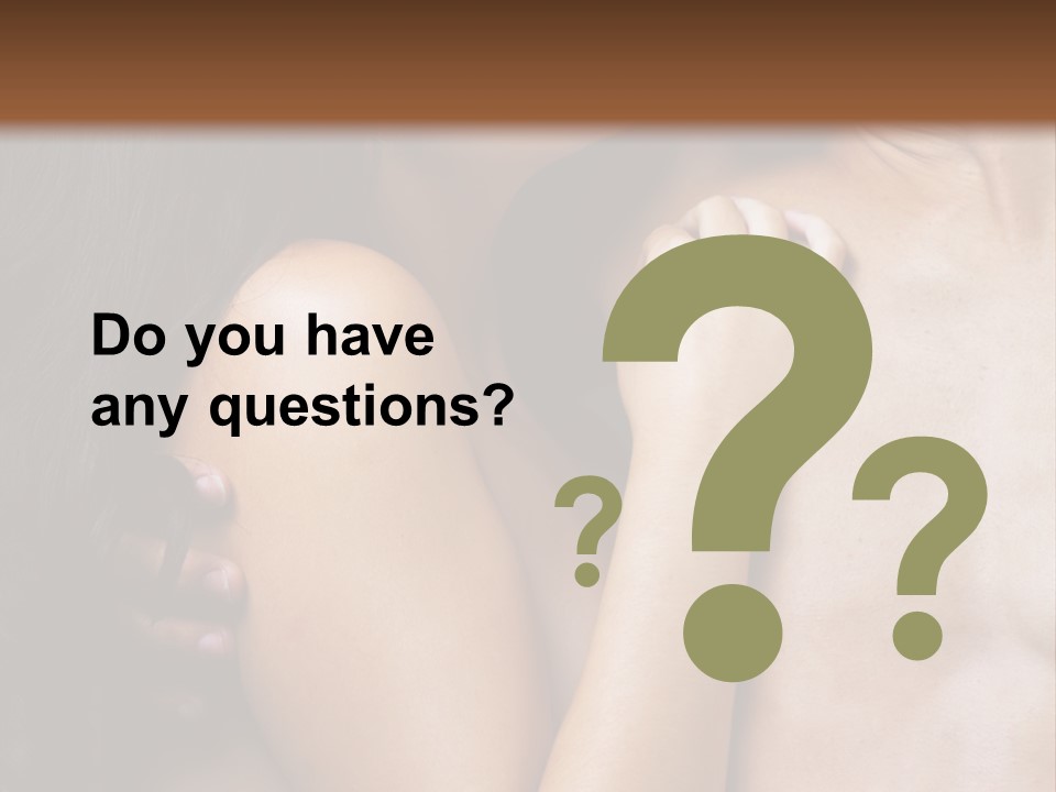 Kiss Girl Sensual PowerPoint Template