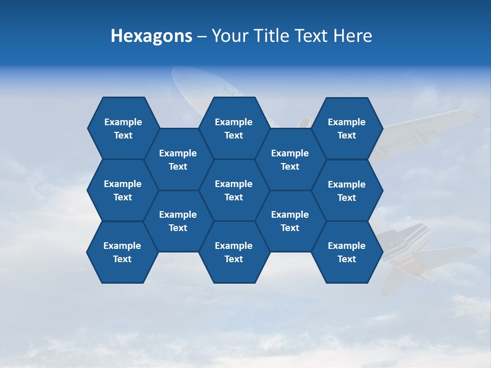 Energy Flight Airline PowerPoint Template