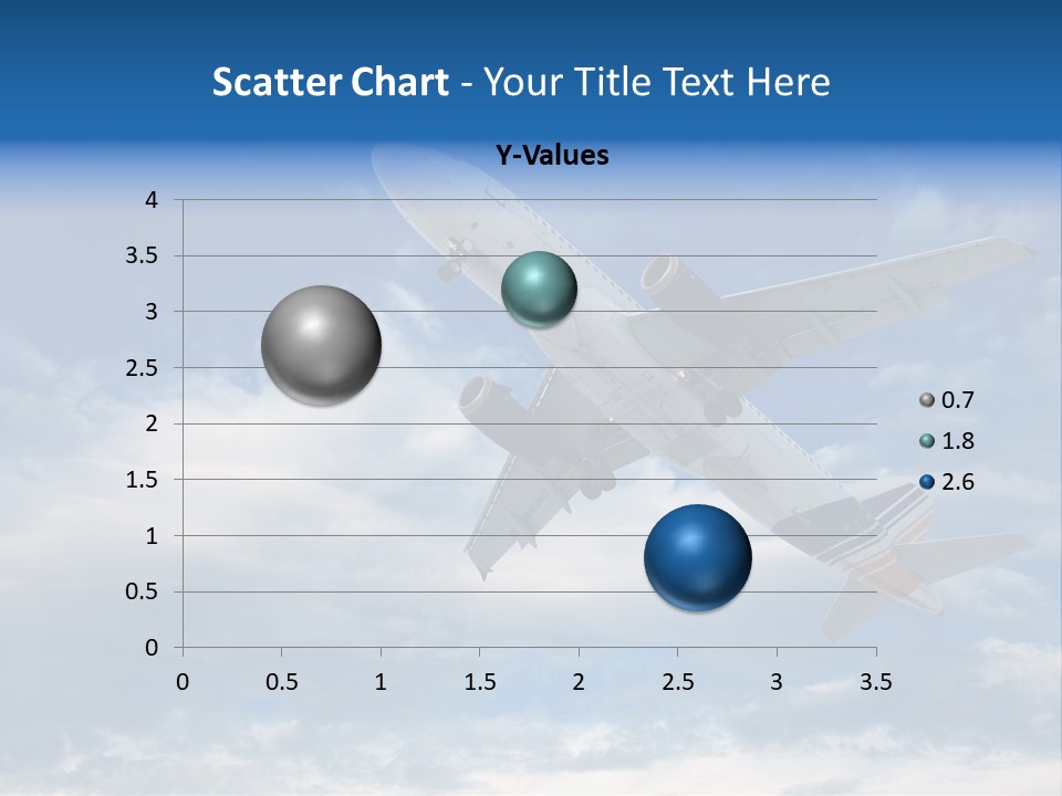 Energy Flight Airline PowerPoint Template