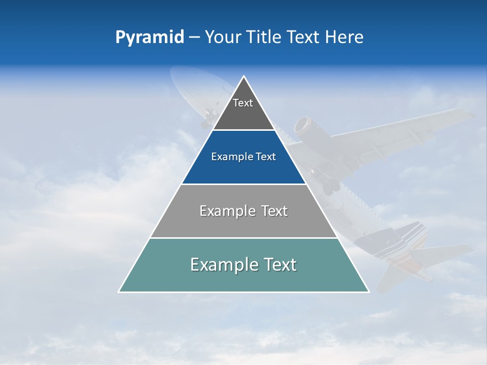 Energy Flight Airline PowerPoint Template