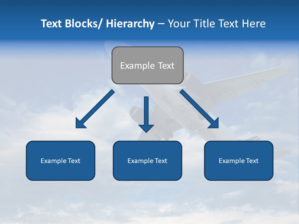 Energy Flight Airline PowerPoint Template