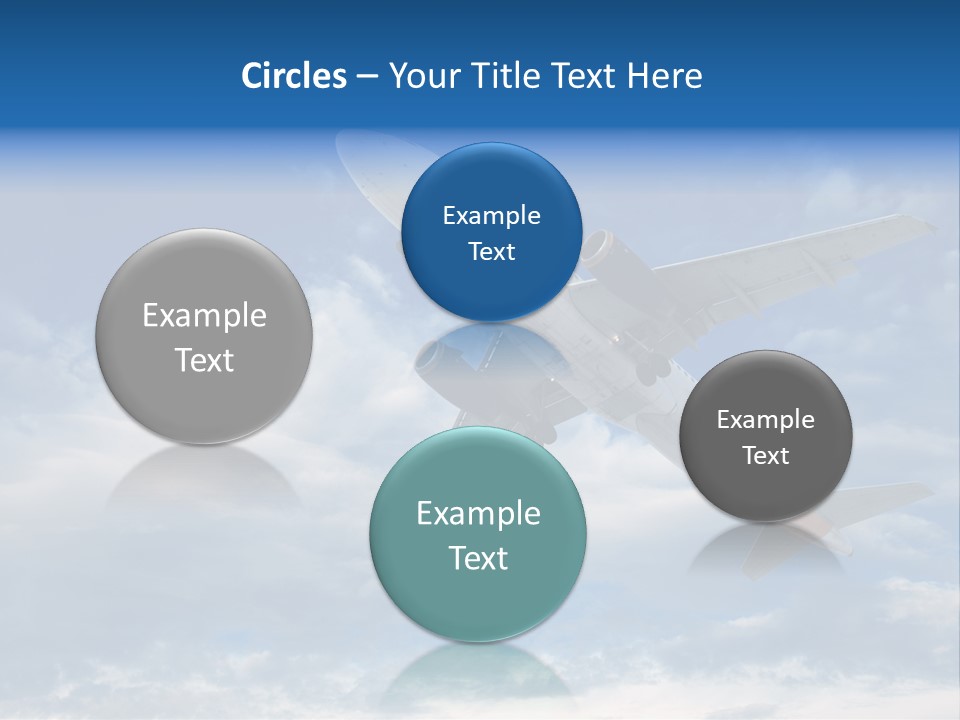 Energy Flight Airline PowerPoint Template