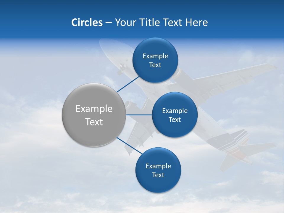Energy Flight Airline PowerPoint Template