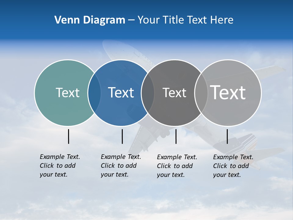 Energy Flight Airline PowerPoint Template