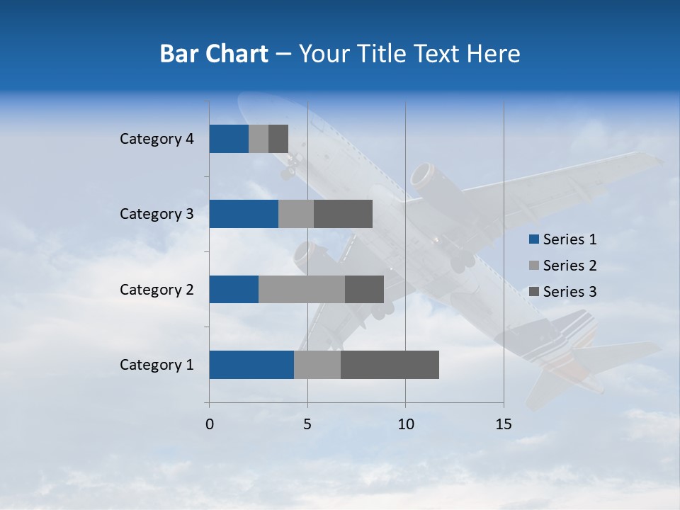 Energy Flight Airline PowerPoint Template