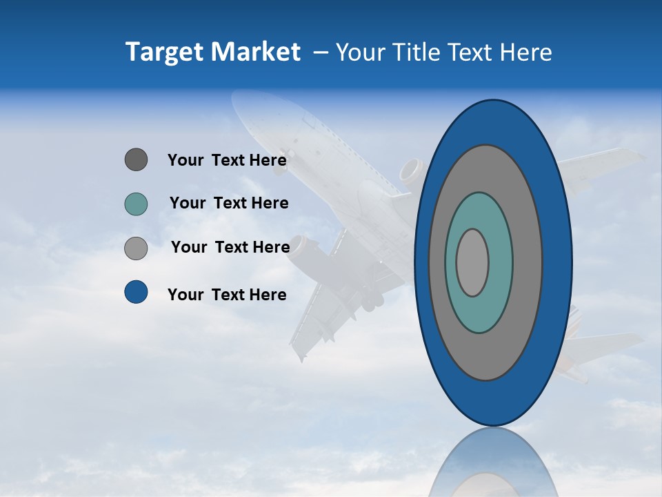 Energy Flight Airline PowerPoint Template