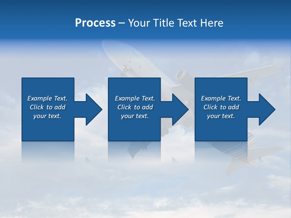 Energy Flight Airline PowerPoint Template