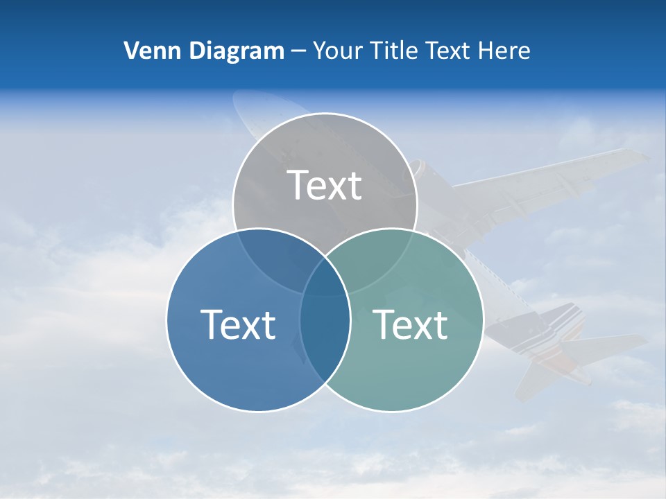 Energy Flight Airline PowerPoint Template