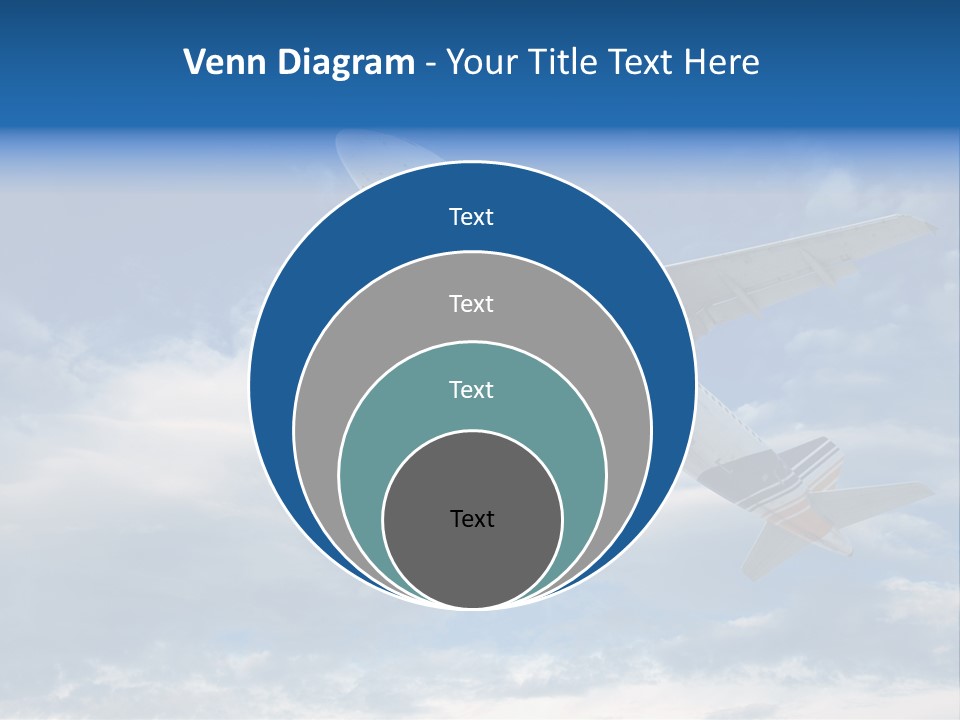 Energy Flight Airline PowerPoint Template