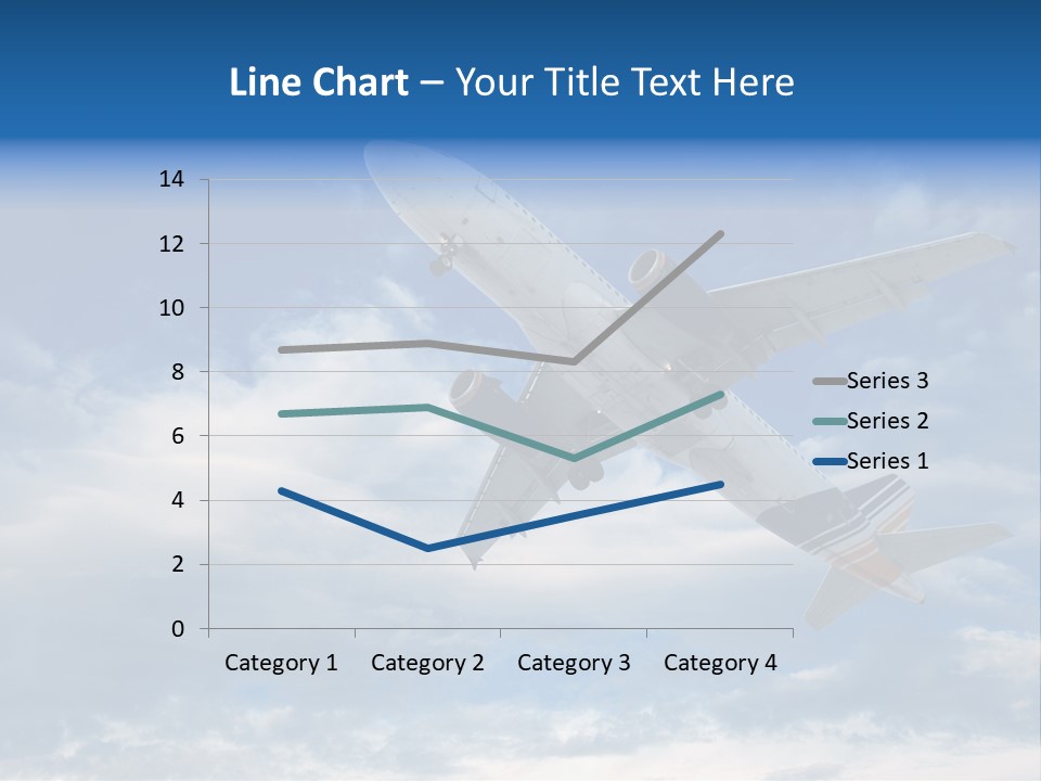 Energy Flight Airline PowerPoint Template