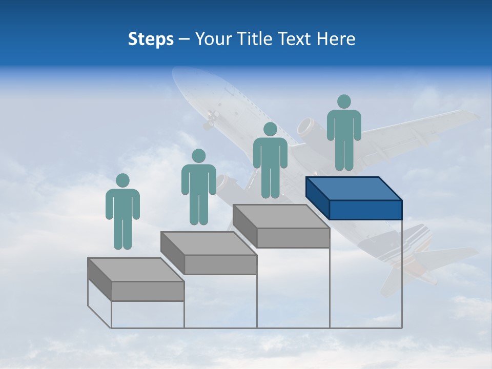 Energy Flight Airline PowerPoint Template