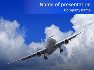 Dawn White Sky PowerPoint Template