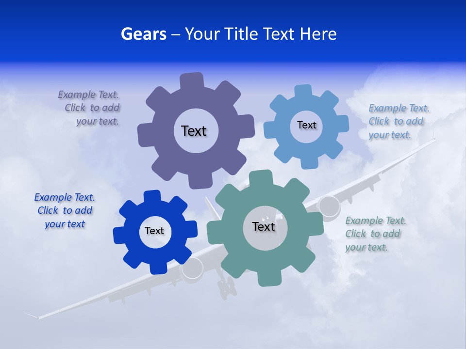 Dawn White Sky PowerPoint Template