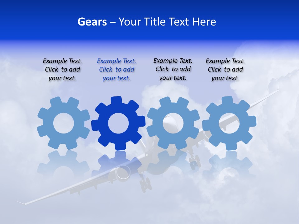 Dawn White Sky PowerPoint Template