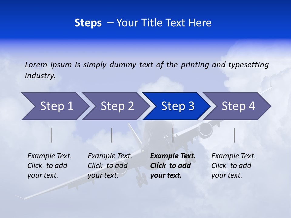 Dawn White Sky PowerPoint Template