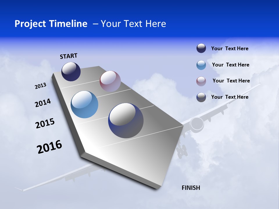 Dawn White Sky PowerPoint Template