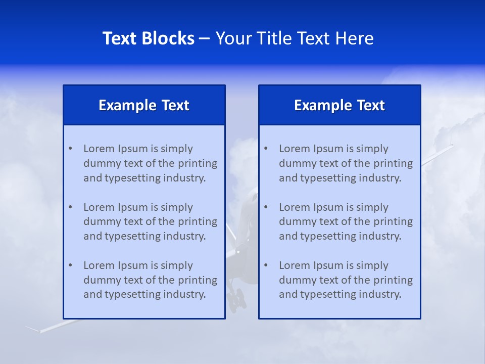 Dawn White Sky PowerPoint Template