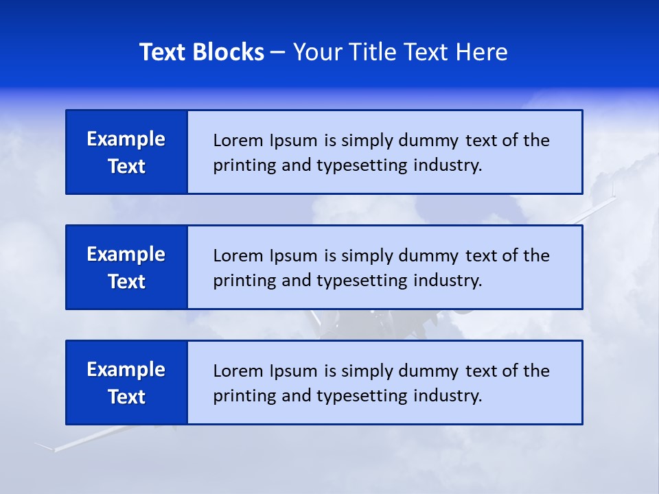 Dawn White Sky PowerPoint Template