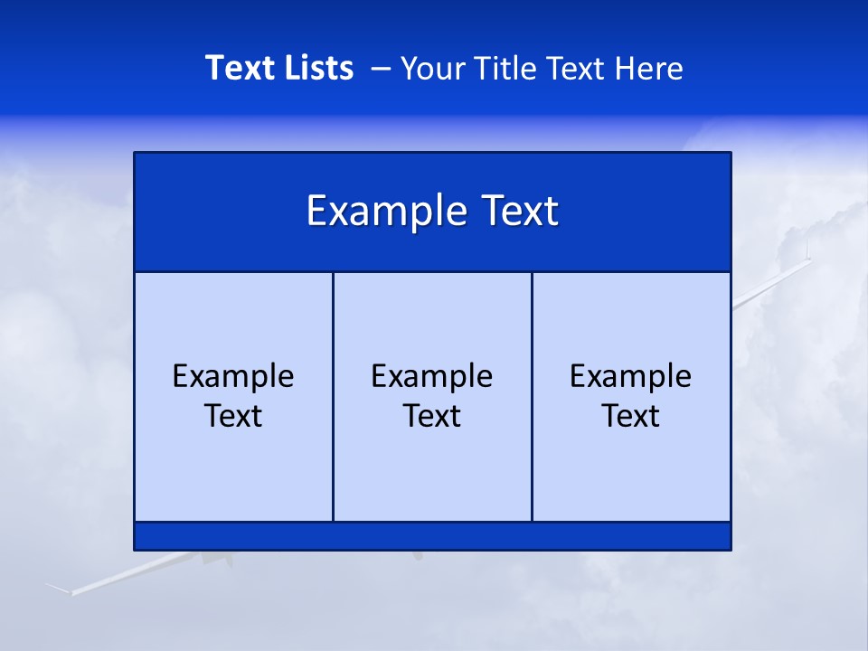 Dawn White Sky PowerPoint Template