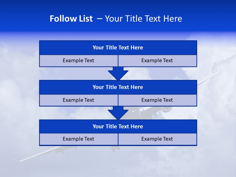 Dawn White Sky PowerPoint Template
