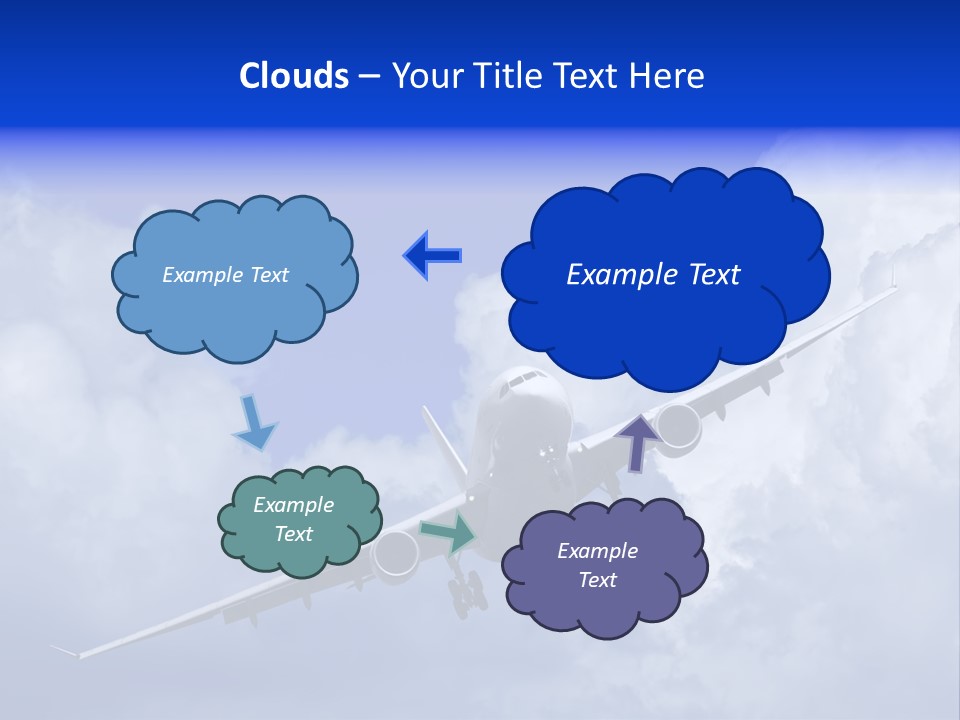 Dawn White Sky PowerPoint Template