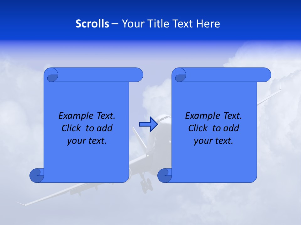 Dawn White Sky PowerPoint Template
