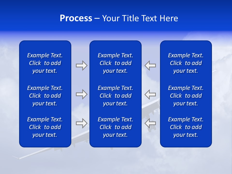 Dawn White Sky PowerPoint Template
