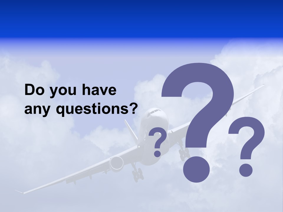 Dawn White Sky PowerPoint Template