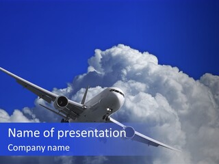 Clouds Morning Water PowerPoint Template