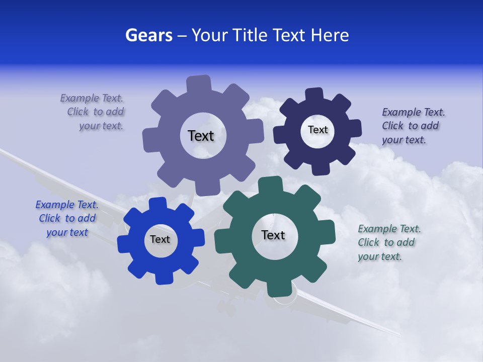 Clouds Morning Water PowerPoint Template