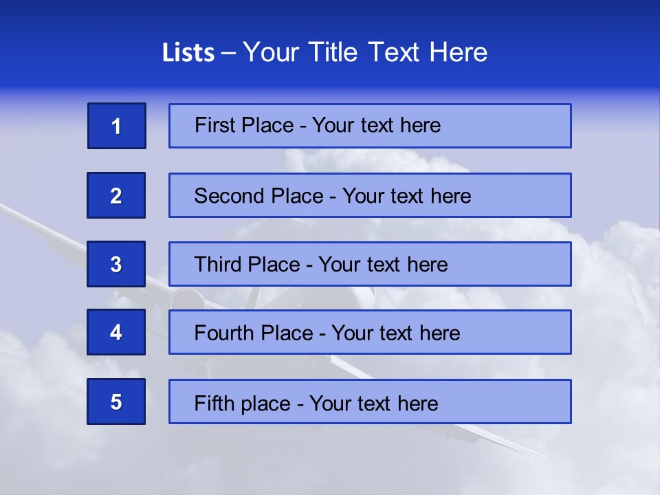Clouds Morning Water PowerPoint Template