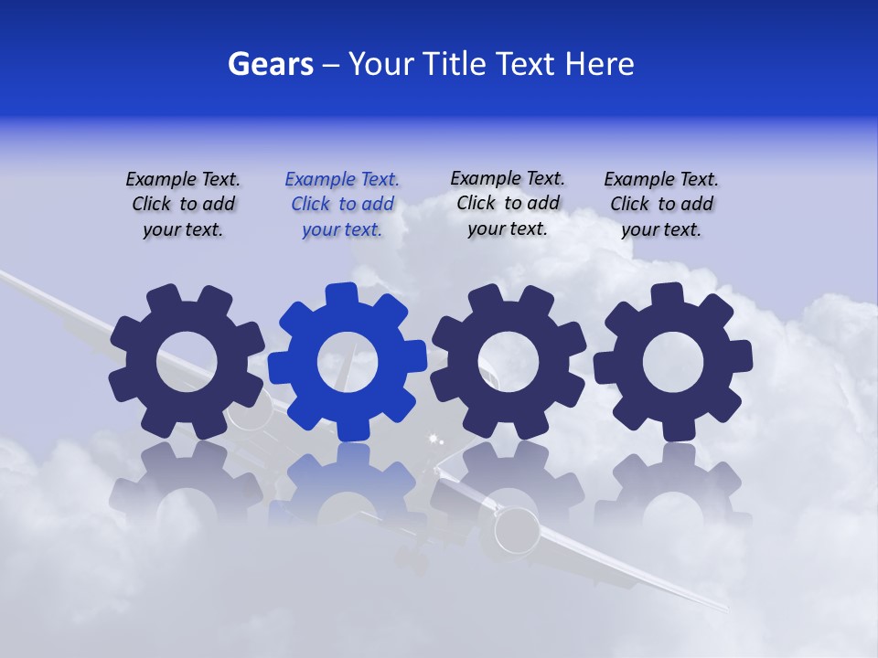 Clouds Morning Water PowerPoint Template