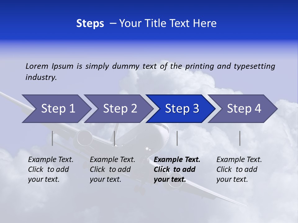 Clouds Morning Water PowerPoint Template
