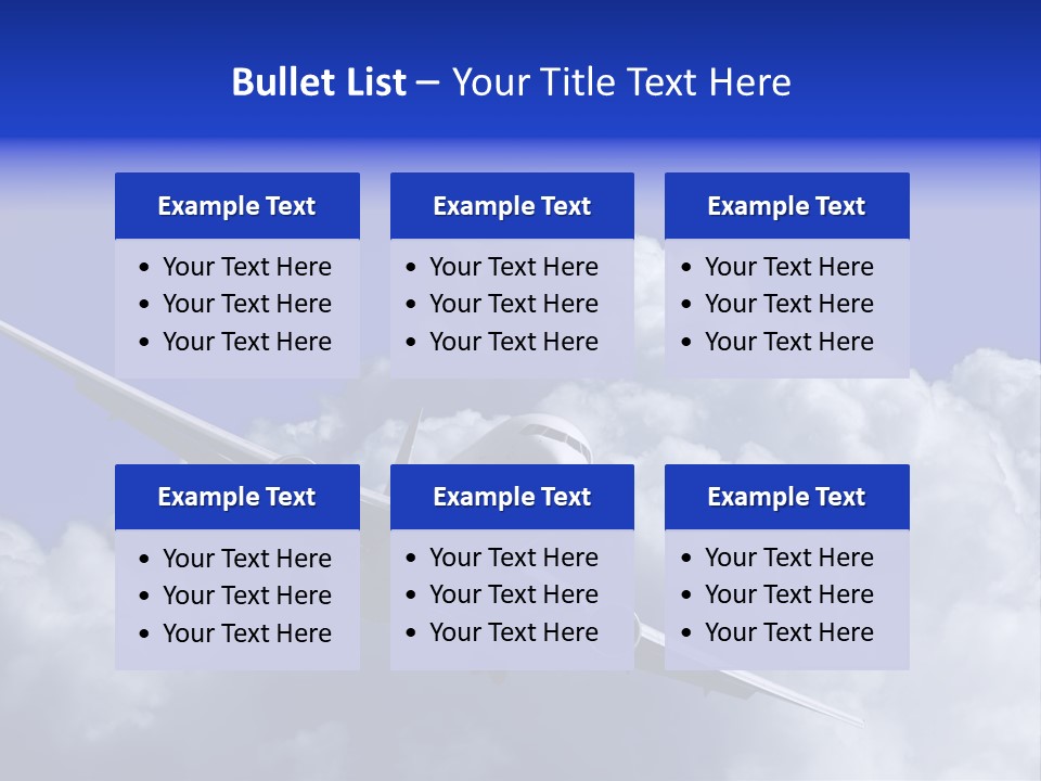 Clouds Morning Water PowerPoint Template