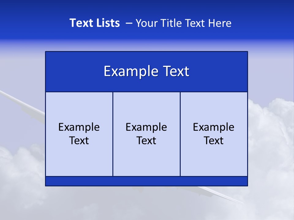 Clouds Morning Water PowerPoint Template